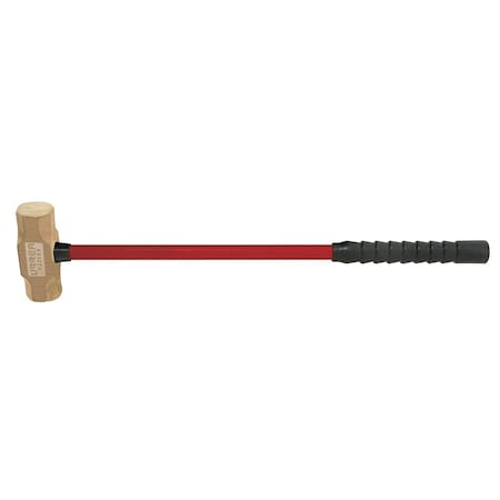 Urrea Non-Sparking Sledge Hammer, 10Lb UH72FG